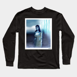 Corpse Bride portrait Long Sleeve T-Shirt